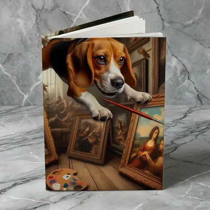 Beagle Artist Painting Classical Art Gallery