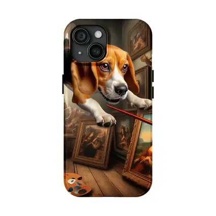 Beagle Artist Painting Classical Art Gallery