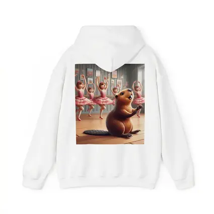 Beaver Dancing In Pink Ballet Studio