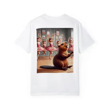 Beaver Dancing In Pink Ballet Studio