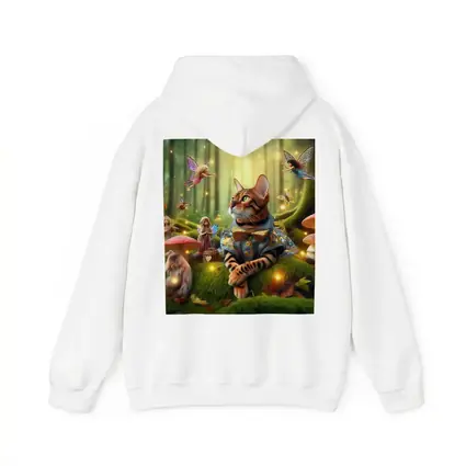 Bengal Cat Fairy Forest Fantasy Art