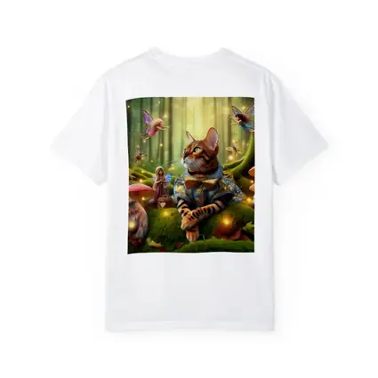 Bengal Cat Fairy Forest Fantasy Art