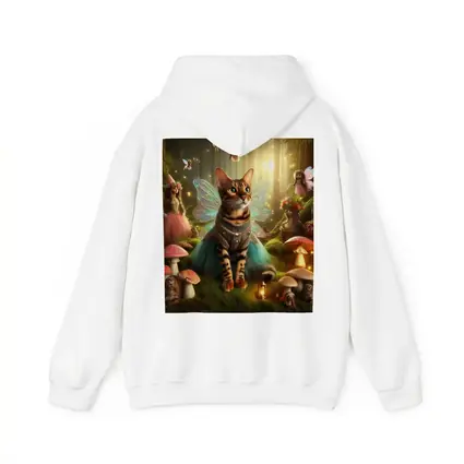 Bengal Cat Fairy Wings Enchanted Forest