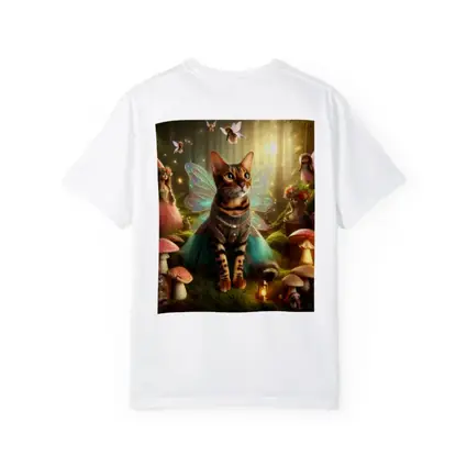 Bengal Cat Fairy Wings Enchanted Forest