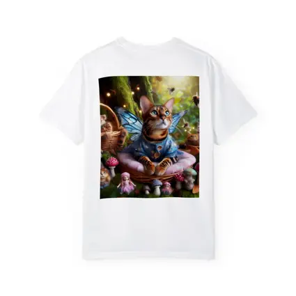 Bengal Cat Fairy Wings Enchanted Forest