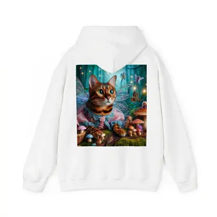 Bengal Cat Fairy Wings Enchanted Forest