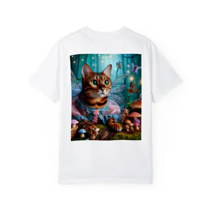 Bengal Cat Fairy Wings Enchanted Forest