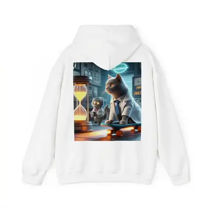 Scientist Cats Time Travel Lab Skateboard