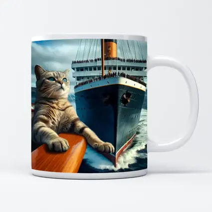 Cat on Cruise Ship Ocean Adventure