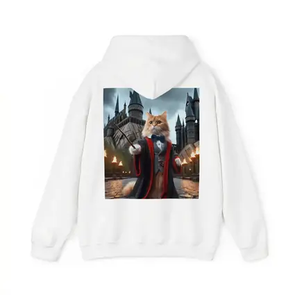 Orange Cat Wizard Robes Magic Castle