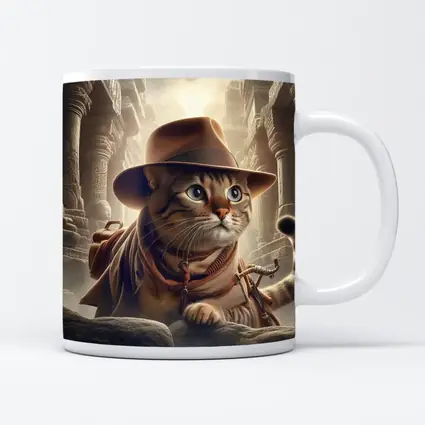 Adventure Cat Explorer Ancient Temple Ruins