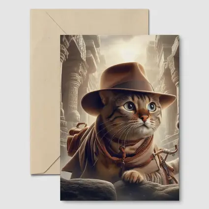 Adventure Cat Explorer Ancient Temple Ruins