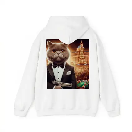 British Shorthair Cat Spy Las Vegas Casino
