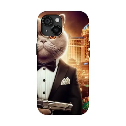 British Shorthair Cat Spy Las Vegas Casino