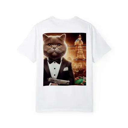 British Shorthair Cat Spy Las Vegas Casino