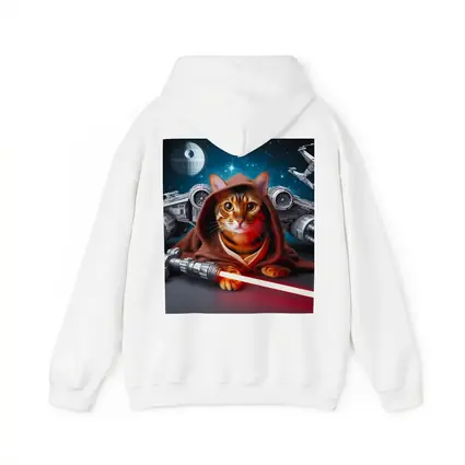 Bengal Cat Jedi Robe Space Battle