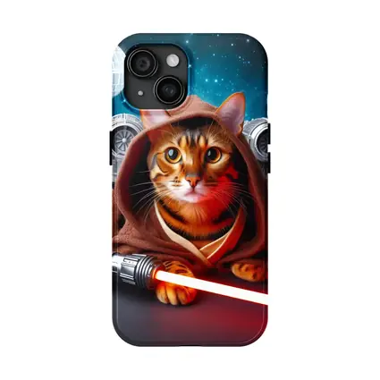 Bengal Cat Jedi Robe Space Battle