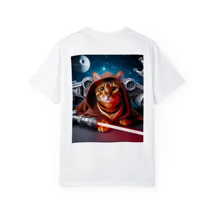 Bengal Cat Jedi Robe Space Battle
