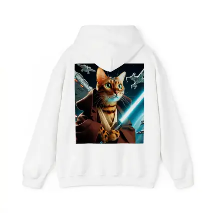 Bengal Cat Jedi Space Battle Fantasy