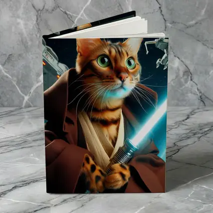 Bengal Cat Jedi Space Battle Fantasy