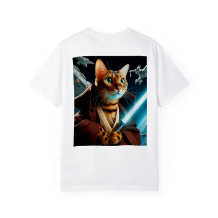 Bengal Cat Jedi Space Battle Fantasy