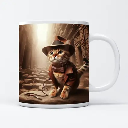 Adventure Cat Explorer Ancient Temple Ruins
