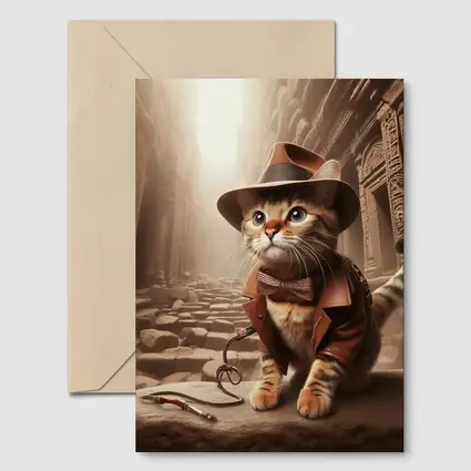 Adventure Cat Explorer Ancient Temple Ruins