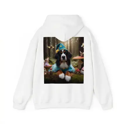 Bernese Mountain Dog Wizard Enchanted Forest