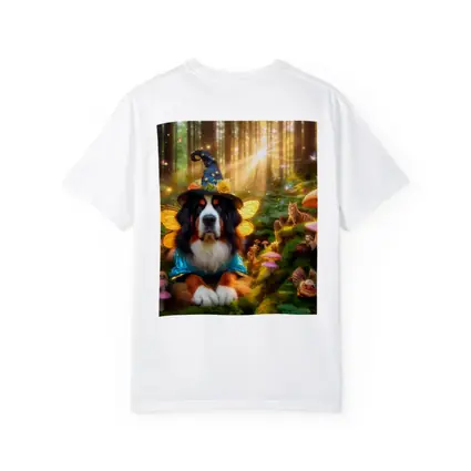Bernese Mountain Dog Fairy Enchanted Forest