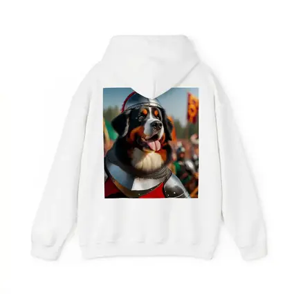 Bernese Mountain Dog Knight Medieval Battle