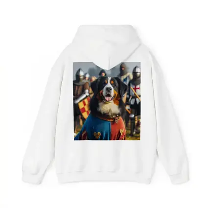 Bernese Mountain Dog Knight Medieval Battle