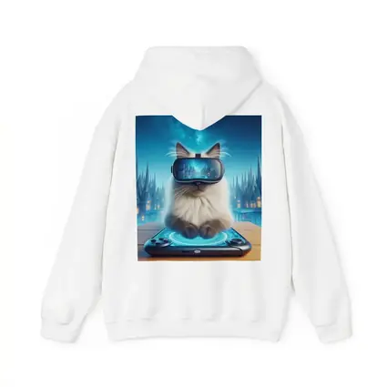 Ragdoll Cat Gaming VR Fantasy City