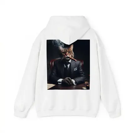 Boss Cat Suit Cigar Dark Office