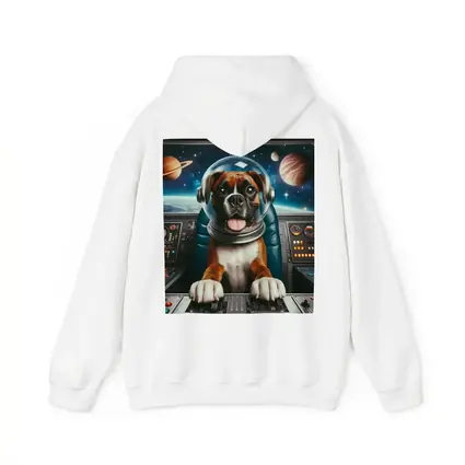 Boxer Dog Astronaut Space Cockpit
