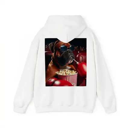 Boxer Dog Cinema Popcorn Boxing Gloves