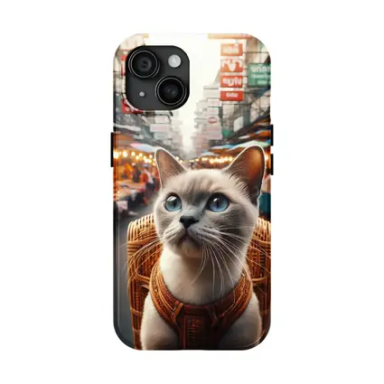 Siamese Cat at Bangkok Thailand Street Market