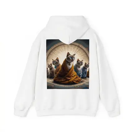 Siamese Cats Robed Zodiac Wheel Background