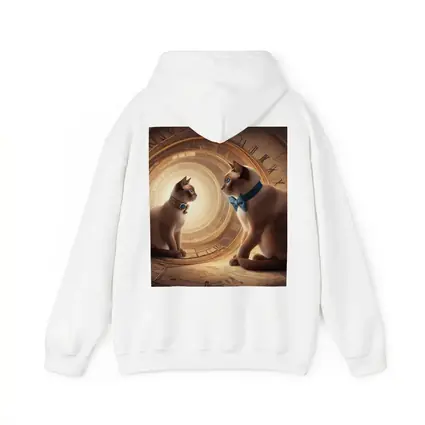 Siamese Cats Blue Eyes Giant Clock