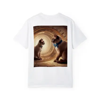 Siamese Cats Blue Eyes Giant Clock
