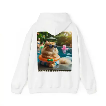 Persian Cat Sunglasses Pool Party Summer