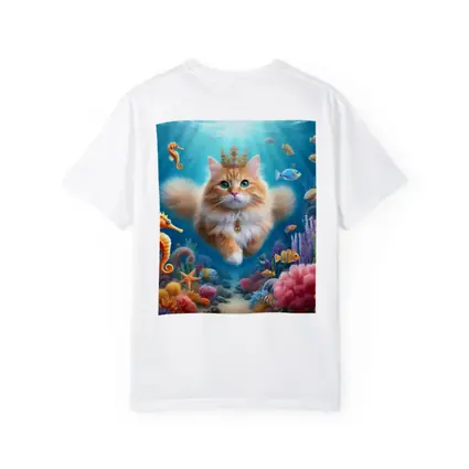 Orange Cat Crown Underwater Ocean Coral Reef