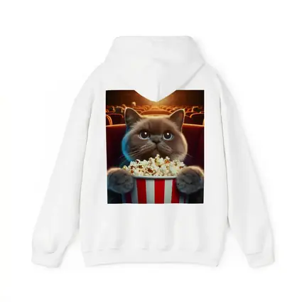 British Shorthair Cat Cinema Popcorn Movie