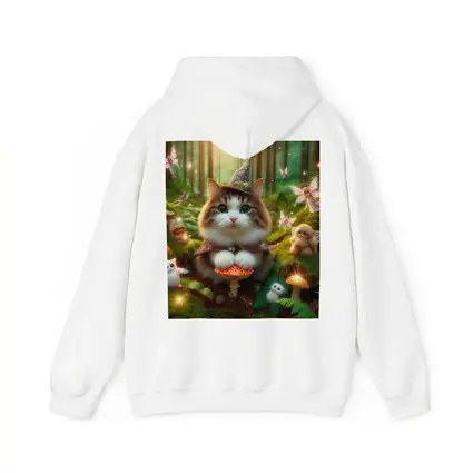 Wizard Cat Fairy Forest Magical Creatures