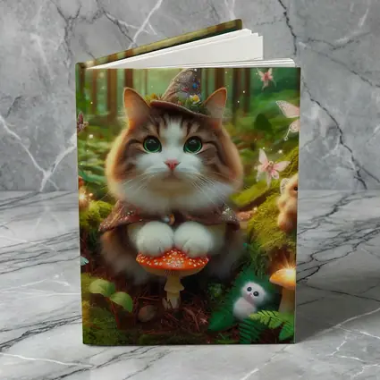 Wizard Cat Fairy Forest Magical Creatures