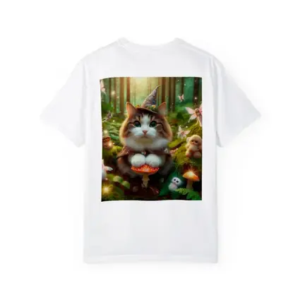 Wizard Cat Fairy Forest Magical Creatures