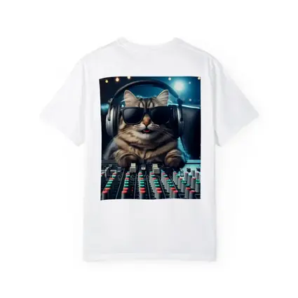 Cool Cat DJ Music Studio Mixing Board