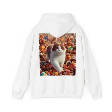British Shorthair Cat Candy Sweets Fantasy World