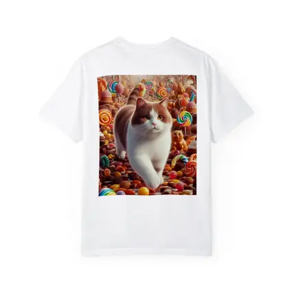 British Shorthair Cat Candy Sweets Fantasy World