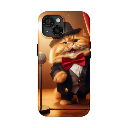 Ginger Cat Performer Top Hat Stage
