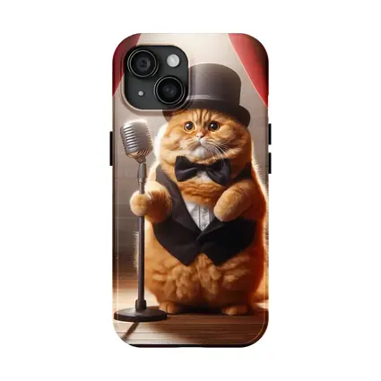 Scottish Fold Cat Performer On Stage